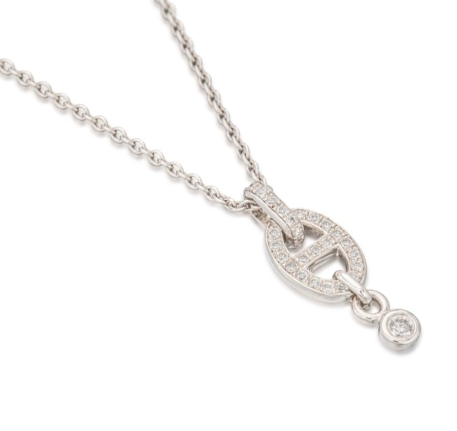 Diamond Chaine d'ancre Enchainee Pendant 專櫃長年缺貨款-3