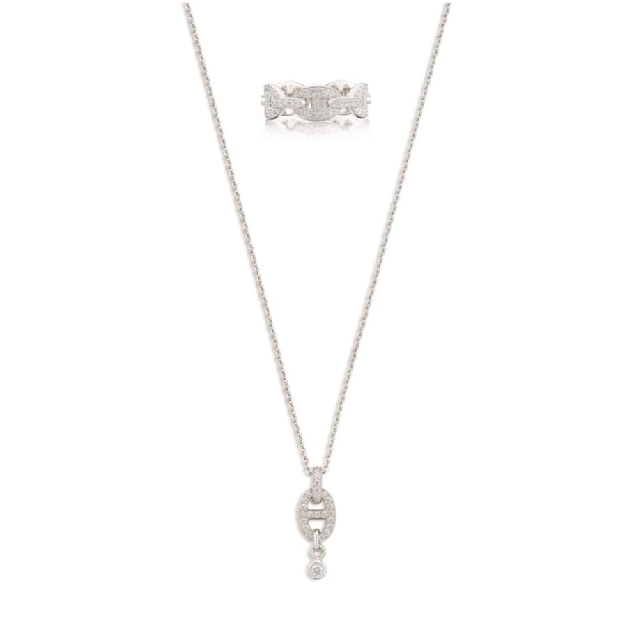 Diamond Chaine d'ancre Enchainee Pendant 專櫃長年缺貨款-4
