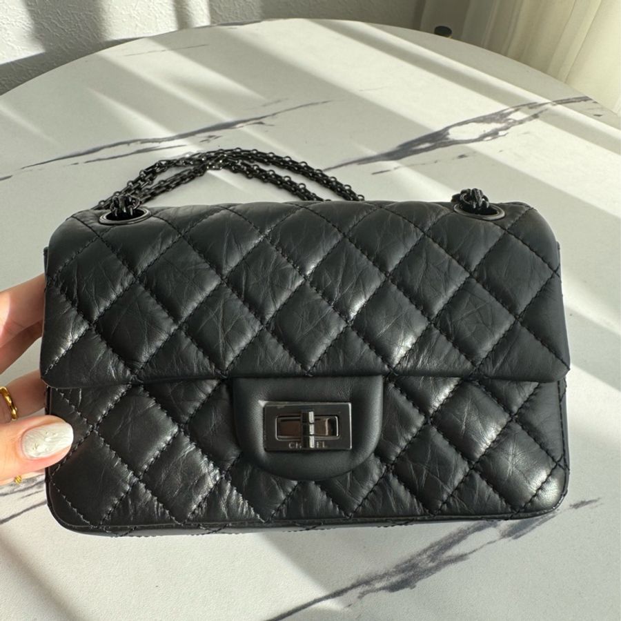 chanel so black 2.55鏈包-1
