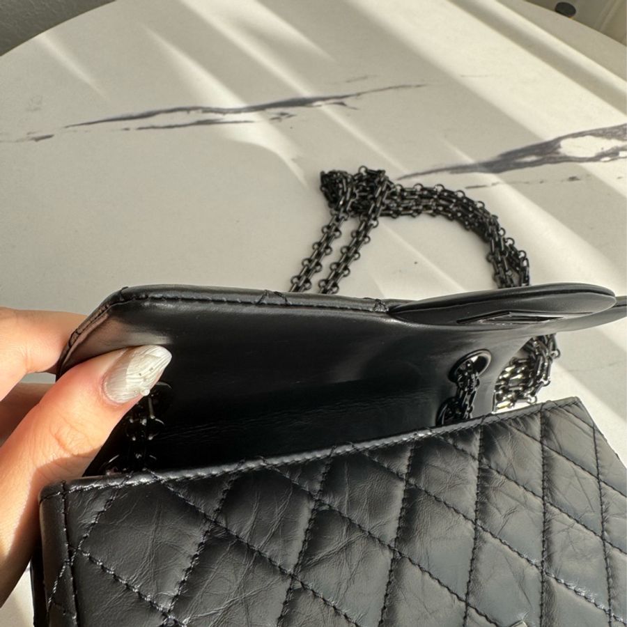 chanel so black 2.55鏈包-13