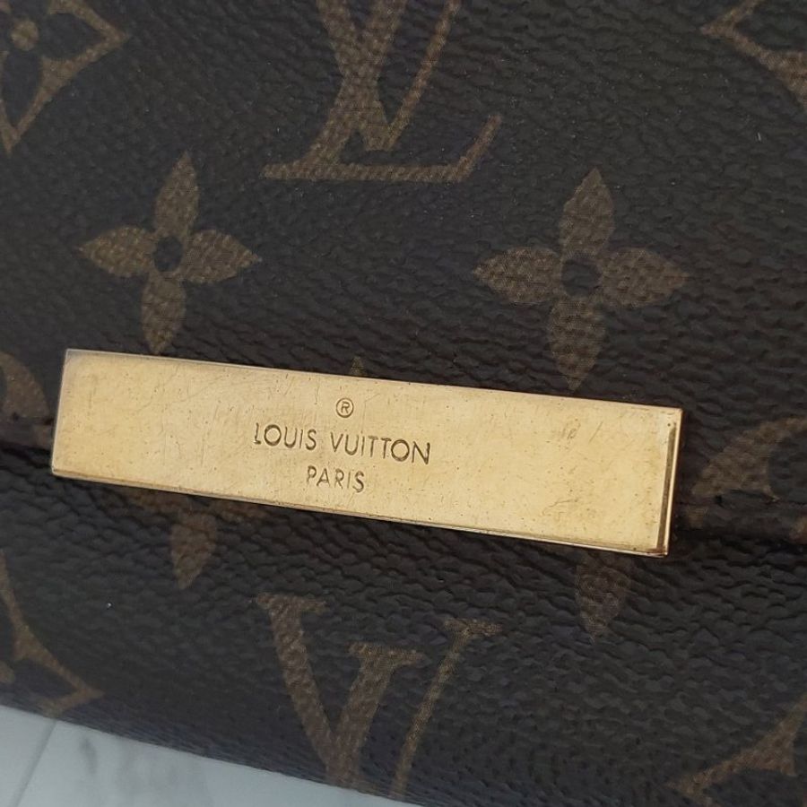 LV 經典老花M40717 🎀現品實拍 🎀 Favorite PM (小) 經典花紋鍊條肩背包 斜背包~二手-70