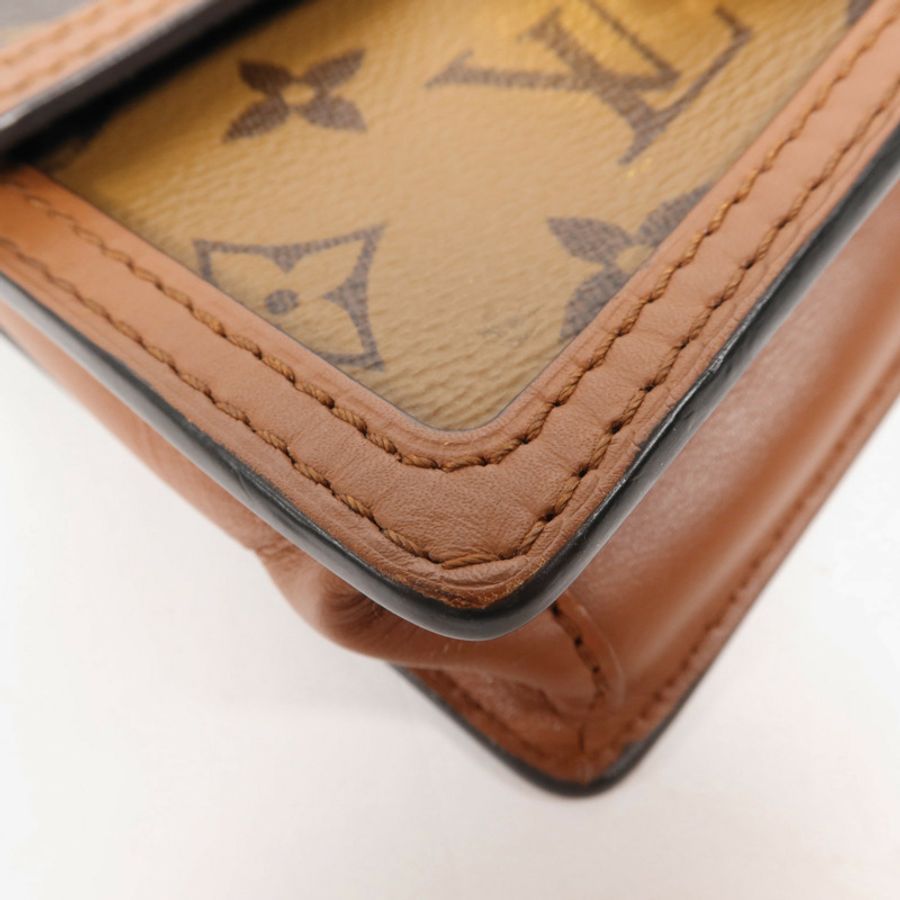 LOUIS VUITTON Monogram Reverse Dauphine肩背袋-9