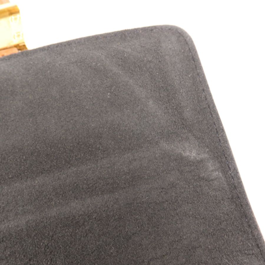 LOUIS VUITTON Monogram Reverse Mini Dauphine金扣肩背袋-13