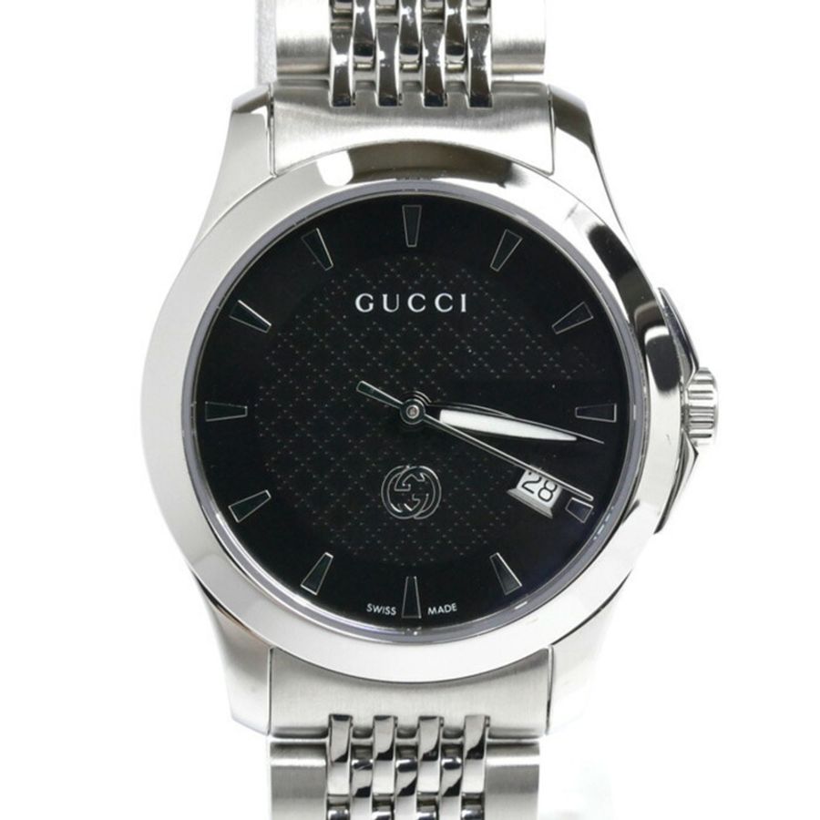 GUCCI G-Timeless 電池供電手錶，YA1265006/126.5，女士-0