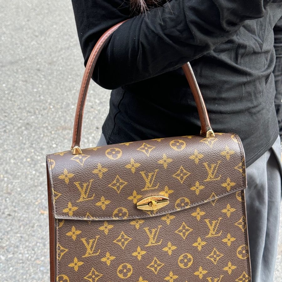 (超新保存品!) LV Kelly 凱莉包 氣質典雅首選🥇 專櫃11萬!-6