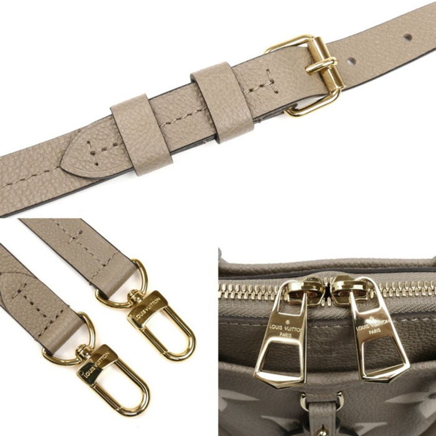 LOUIS VUITTON Trianon PM 雙色雙肩包,Monogram Empreinte 米色,M46585,女士-5