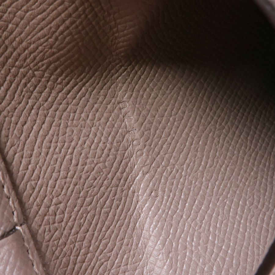 HERMES 【激減優惠】Epsom皮革Clic Wallet銀扣錢包Etoupe-15