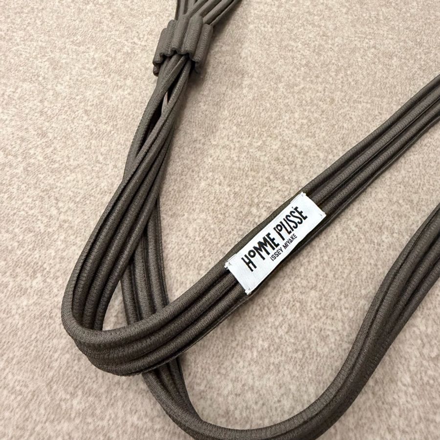 Homme Plisse 經典領帶 MUDSTONE GRAY-2