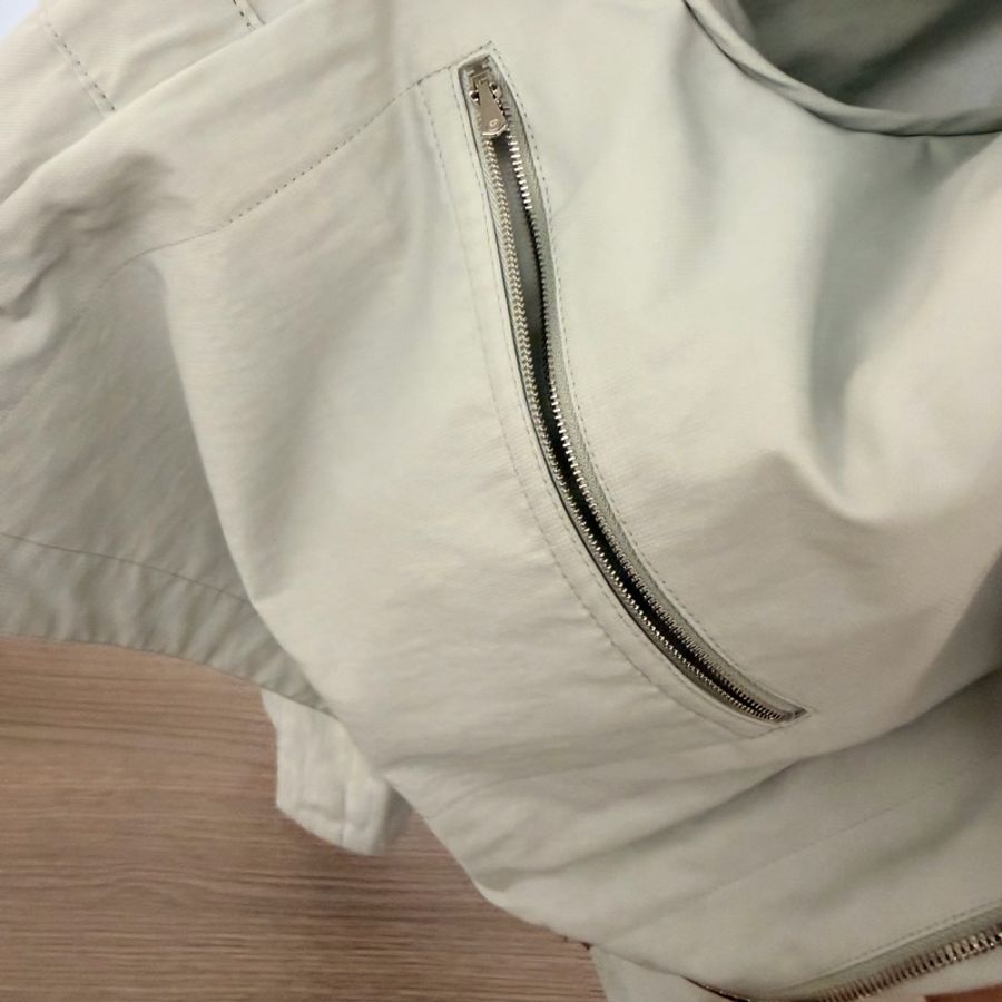 Hermes 霧白色男版外套-6