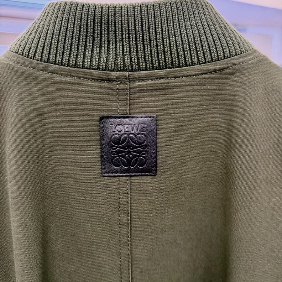 Loewe 軍綠色飛行員外套-2