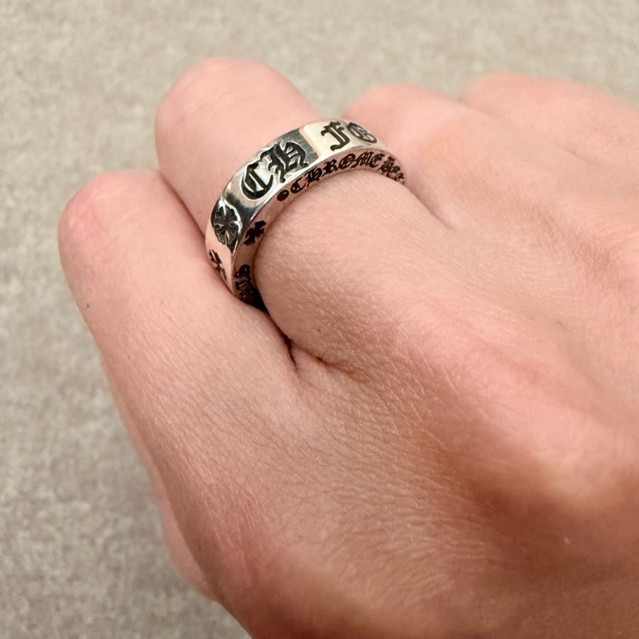 ❌已預訂 Chrome Hearts CH forever 戒指 8.5號-4