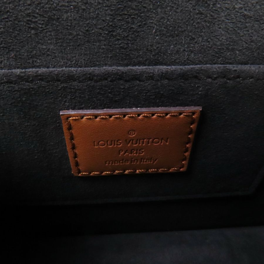 LOUIS VUITTON Monogram Reverse Mini Dauphine金扣肩背袋-5