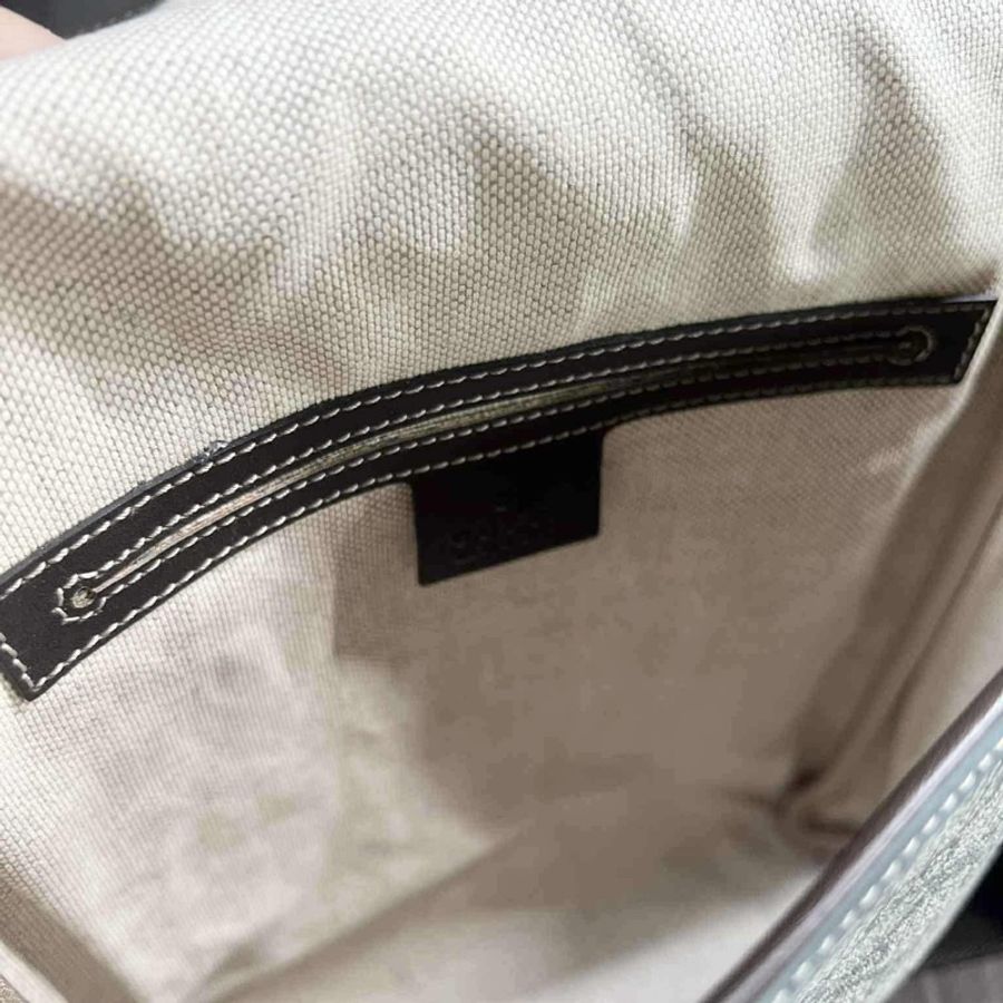 💥Gucci 防水 PVC 223666下蓋掀蓋磁釦 斜背包/郵差包（中性款）💥-21