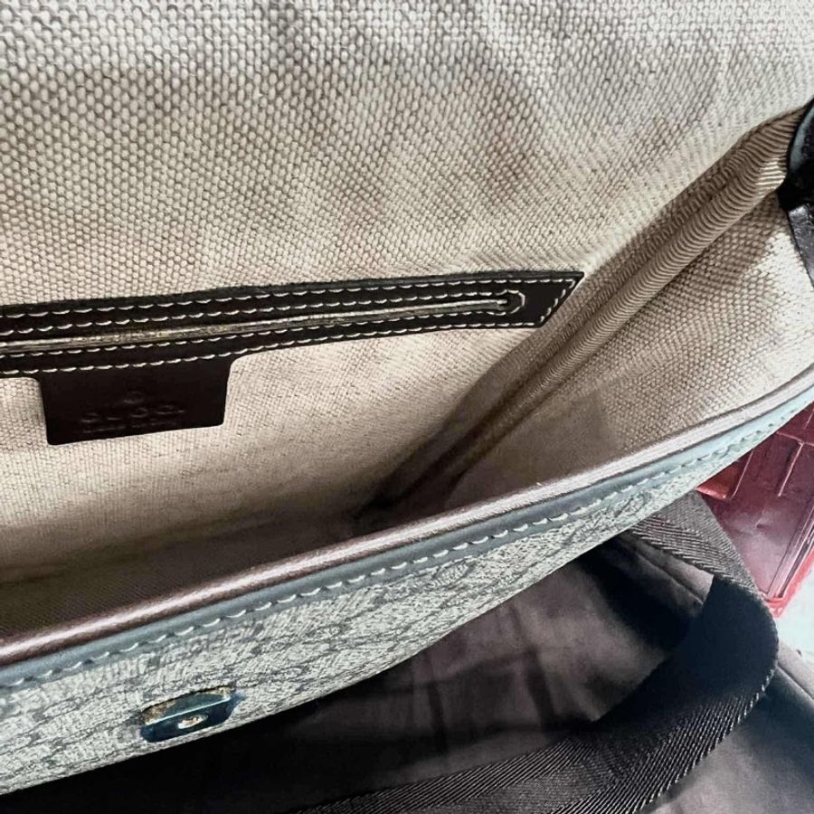 💥Gucci 防水 PVC 223666下蓋掀蓋磁釦 斜背包/郵差包（中性款）💥-23
