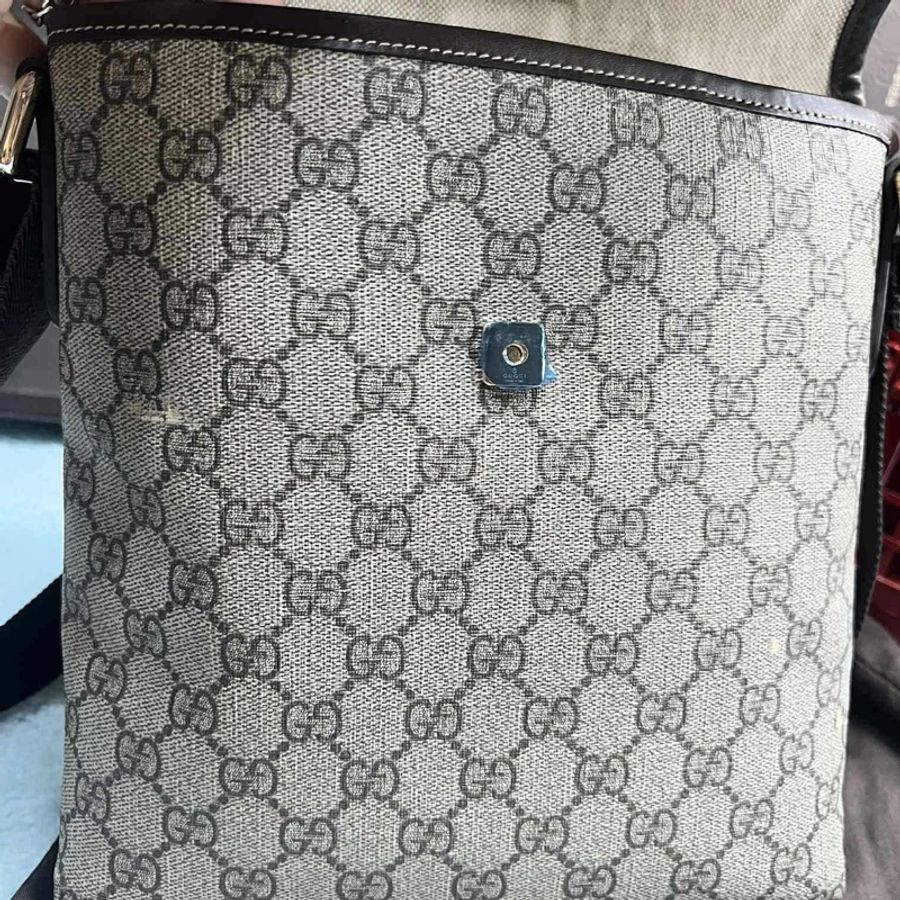 💥Gucci 防水 PVC 223666下蓋掀蓋磁釦 斜背包/郵差包（中性款）💥-44
