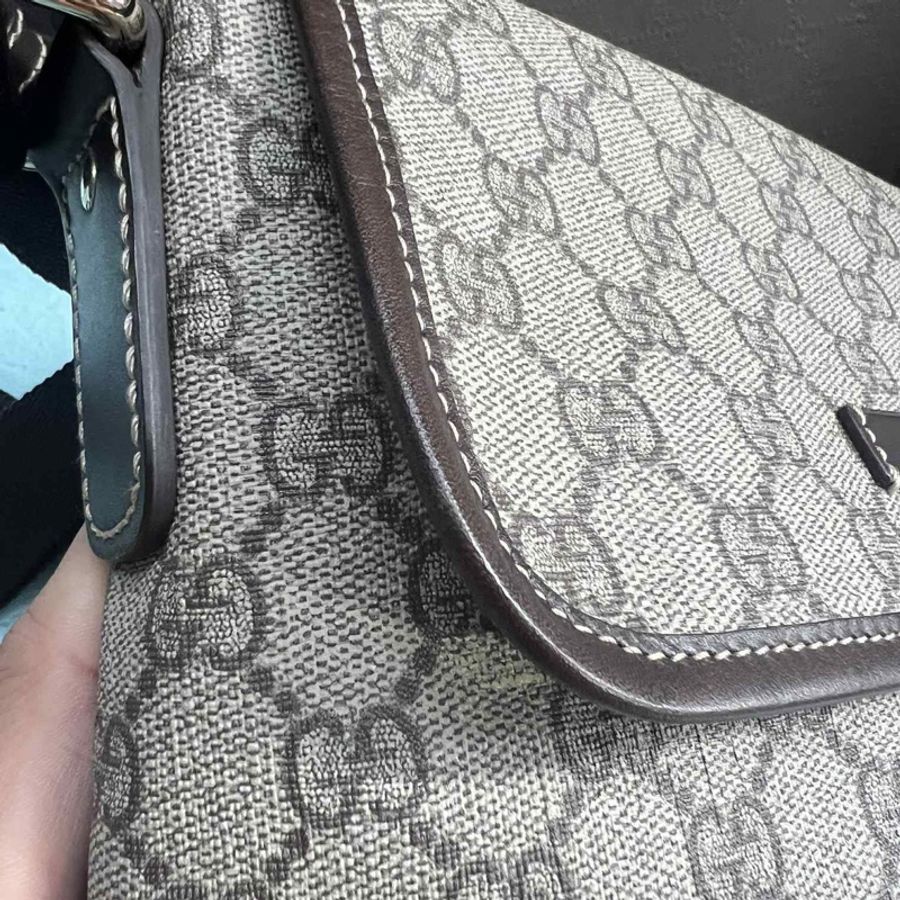 💥Gucci 防水 PVC 223666下蓋掀蓋磁釦 斜背包/郵差包（中性款）💥-54