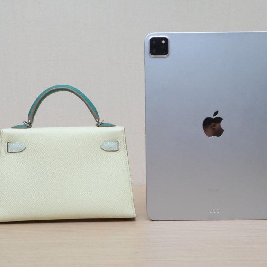 Mini Kelly 二代 19cm 0S氣泡綠拼 I8米爾頓黃拼 A8絲蘭綠 Epsom皮 W刻銀扣-1