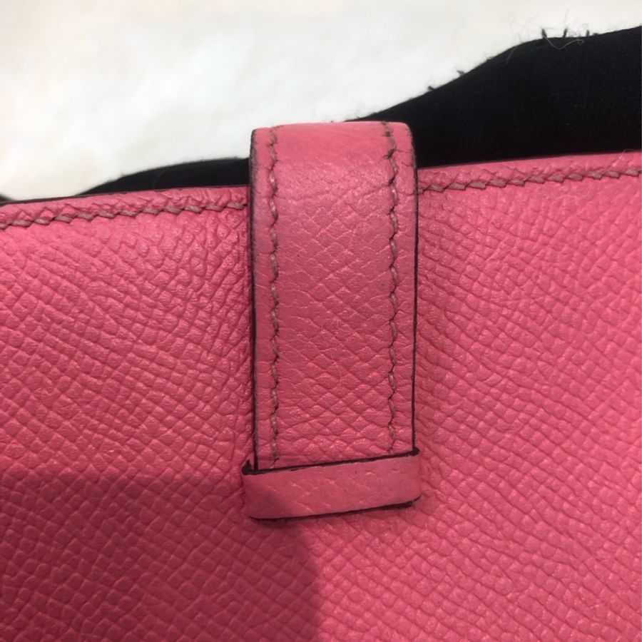Hermes Bearn 粉色長銀包 XB824-9