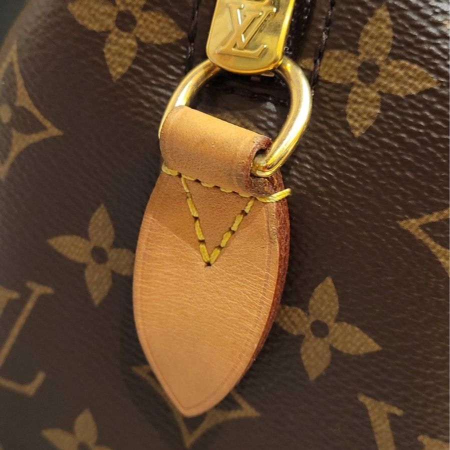 Louis Vuitton Speedy 20 老花 芯片款 有盒有套  奶茶色背帶-23