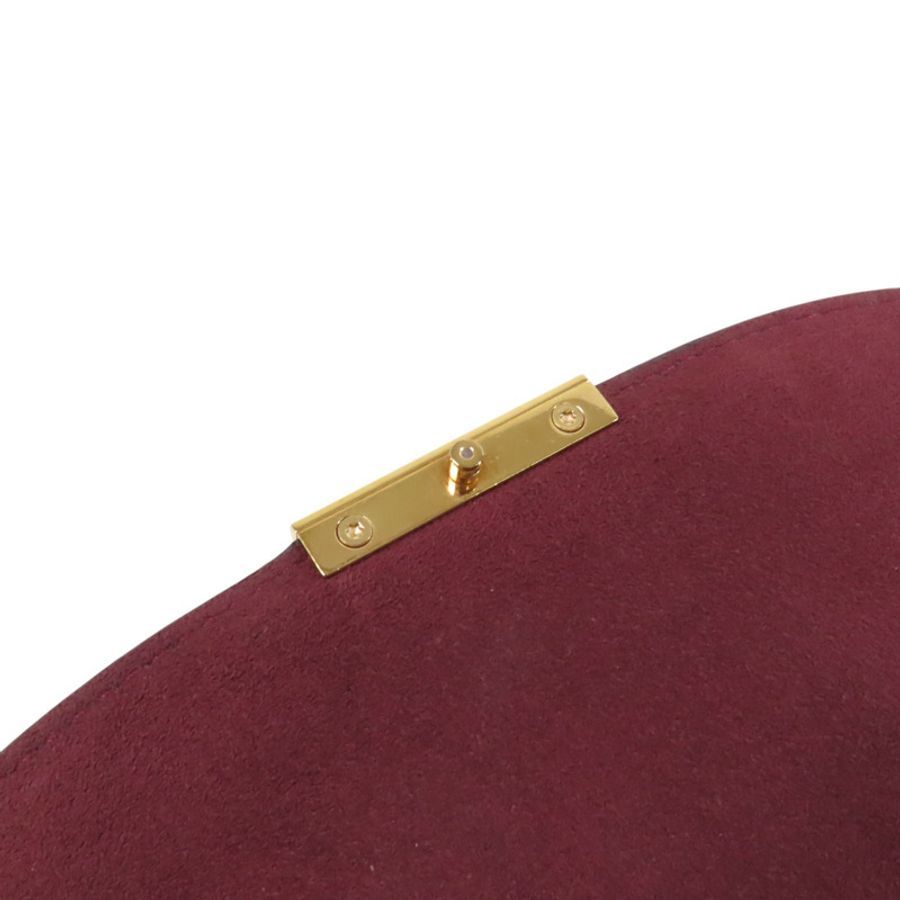LOUIS VUITTON 【激減優惠】Damier Ebene Wight金扣鏈帶肩背袋-15