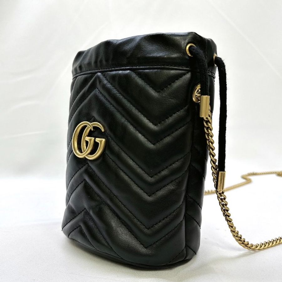 GUCCI Marmont迷你水桶包-2