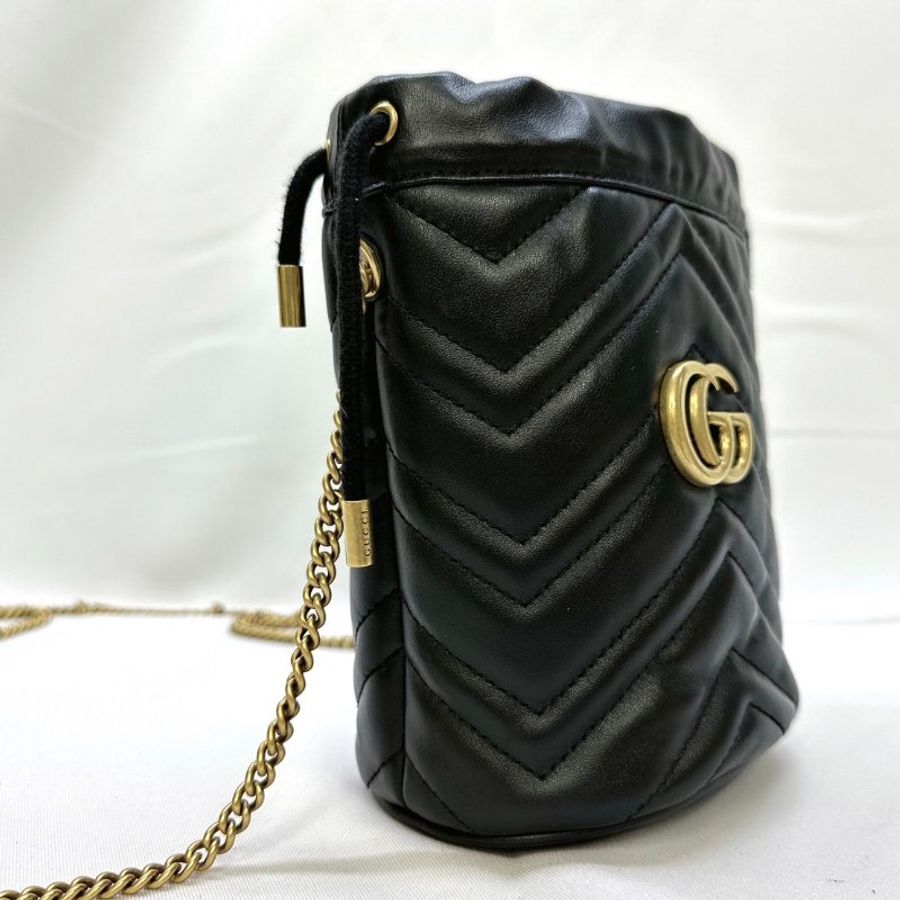 GUCCI Marmont迷你水桶包-3