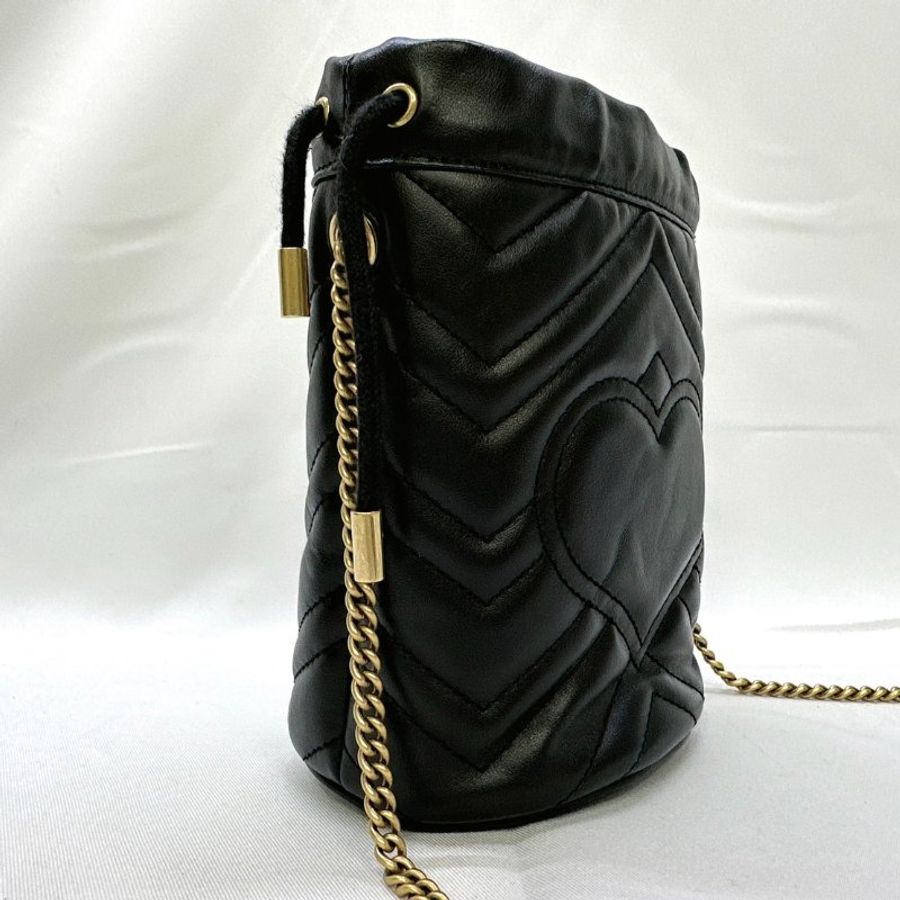 GUCCI Marmont迷你水桶包-4