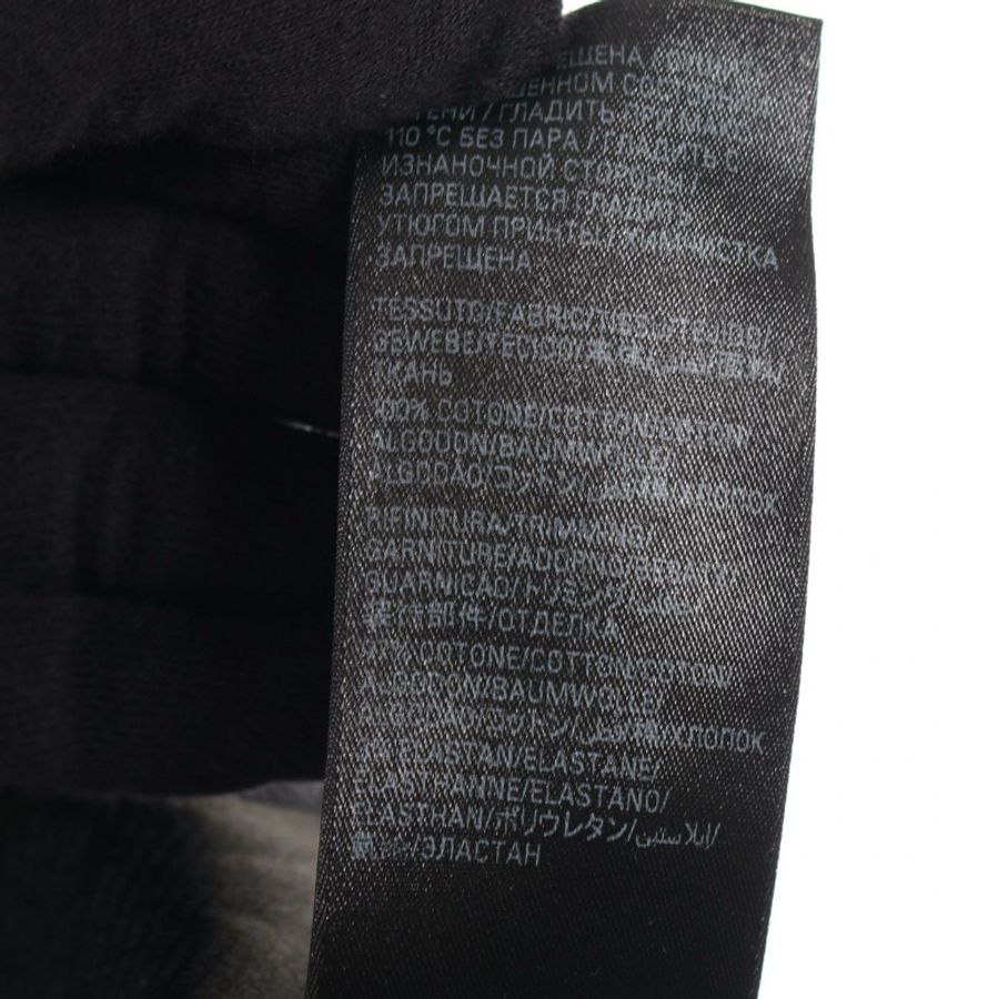 BALENCIAGA Balenciaga 金屬 Logo T 卹,純棉材質,黑色,二手,男女通用-4