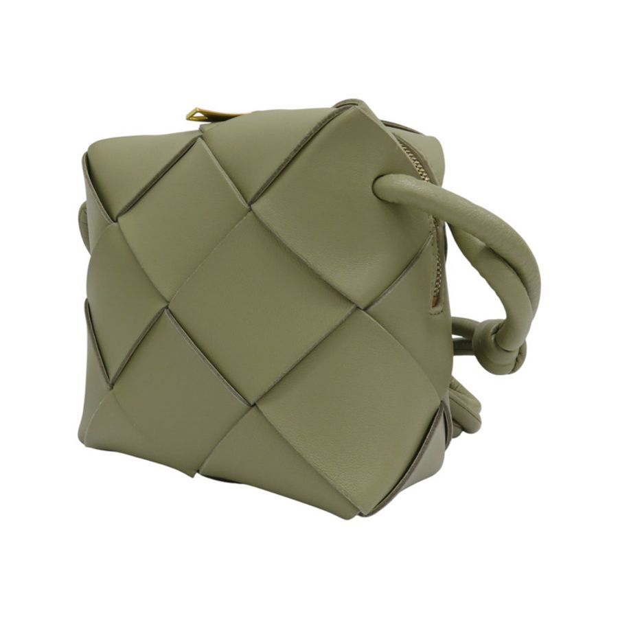 綠色羊皮卡帶肩背 701915【BOTTEGA VENETA BV 寶緹嘉】 701915-2