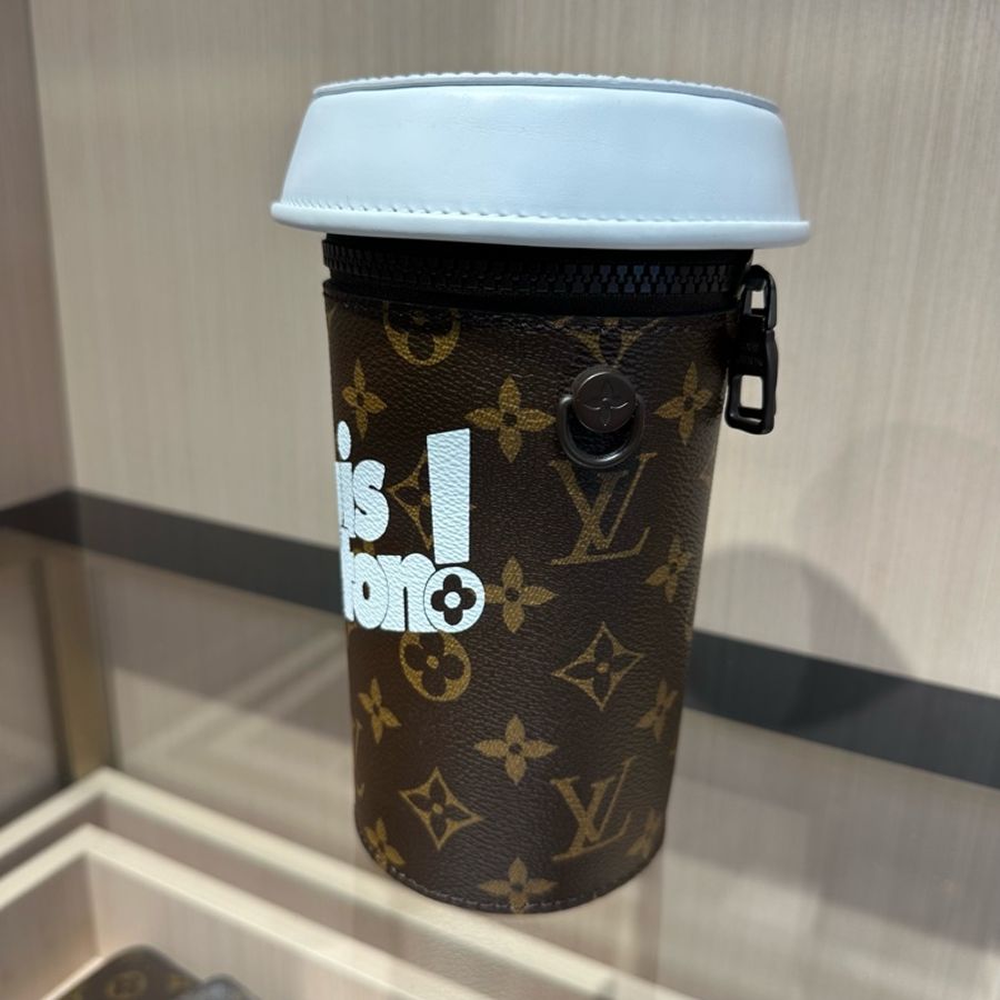 LOUIS VUITTON 路易威登COFFEE CUP MNG 咖啡杯 经典老花 单肩斜挎包-1