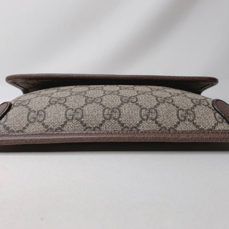GUCCI Supreme帆布虎頭胸腰包-10