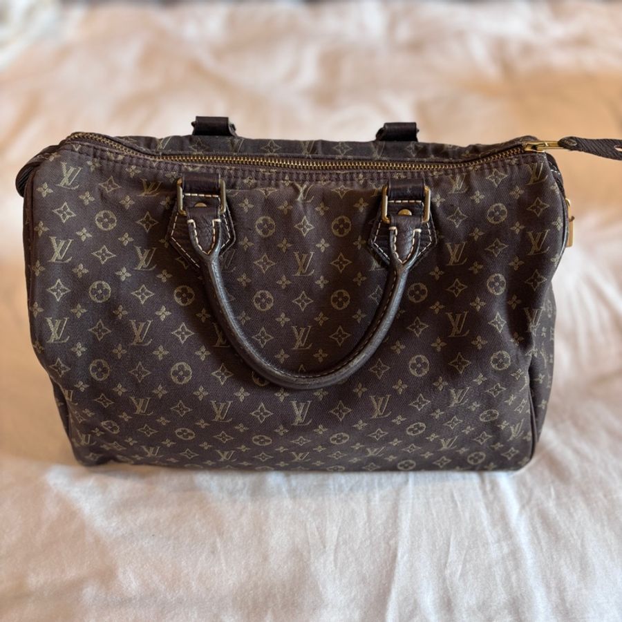 LV speedy 25老花布面-1