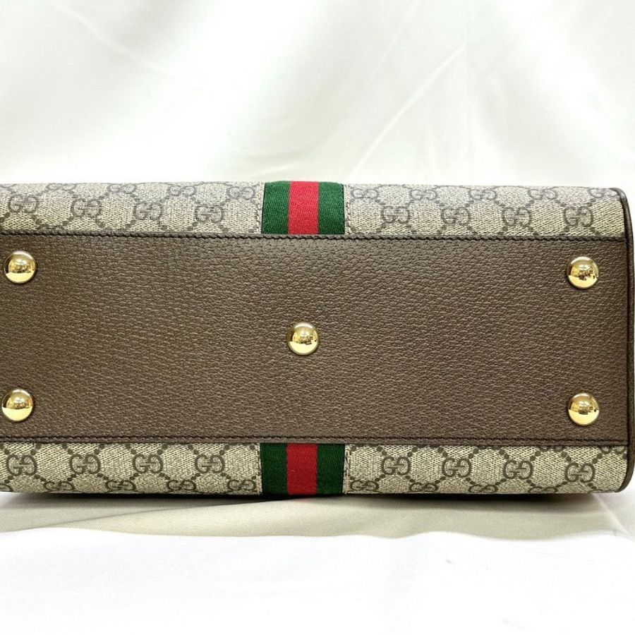 GUCCI 全新Ophidia GG中款手提包-10