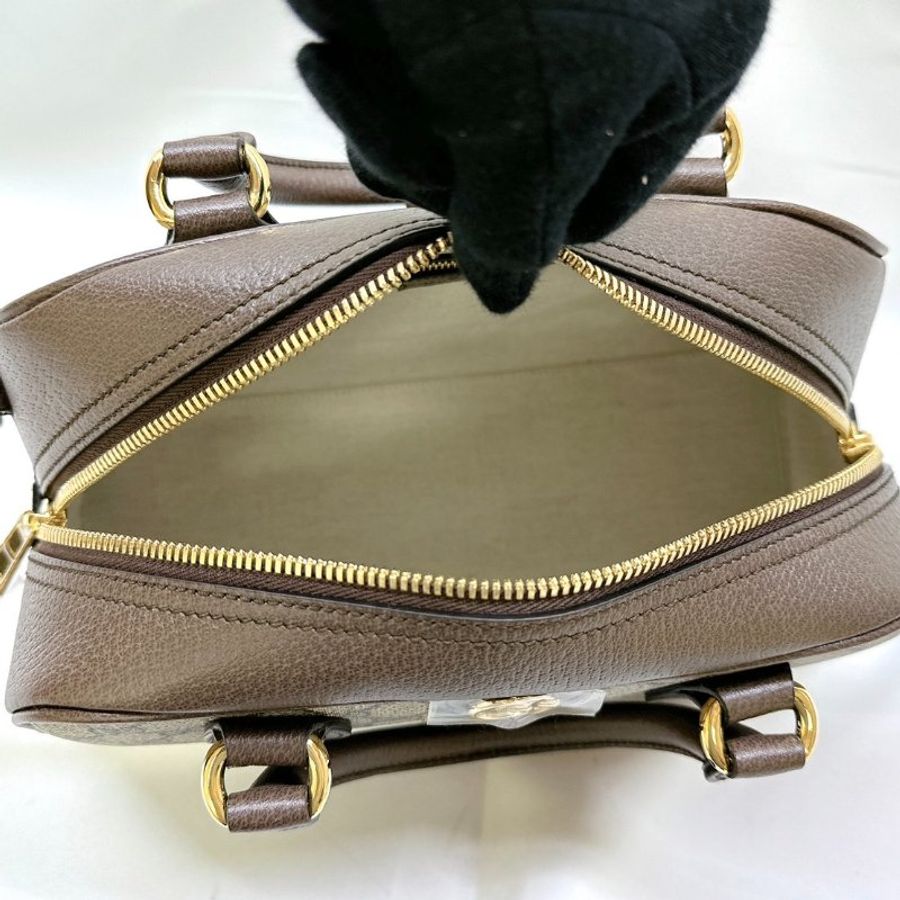 GUCCI 全新Ophidia GG中款手提包-15