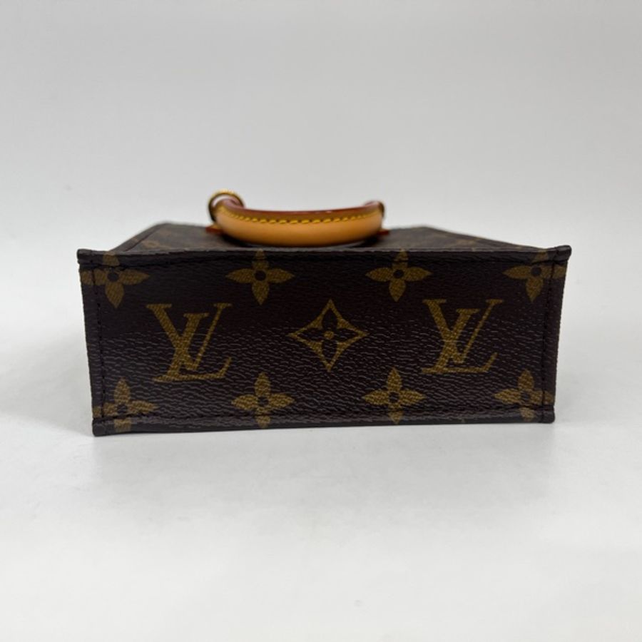 LV 原花金釦Mini琴譜手提斜背包M69442-10