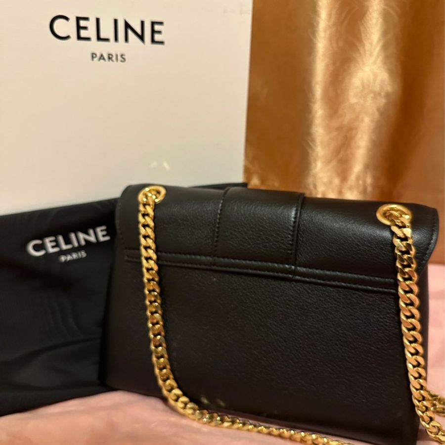 ［9成新］Teen Celine Victoire 柔軟牛皮革手袋-6