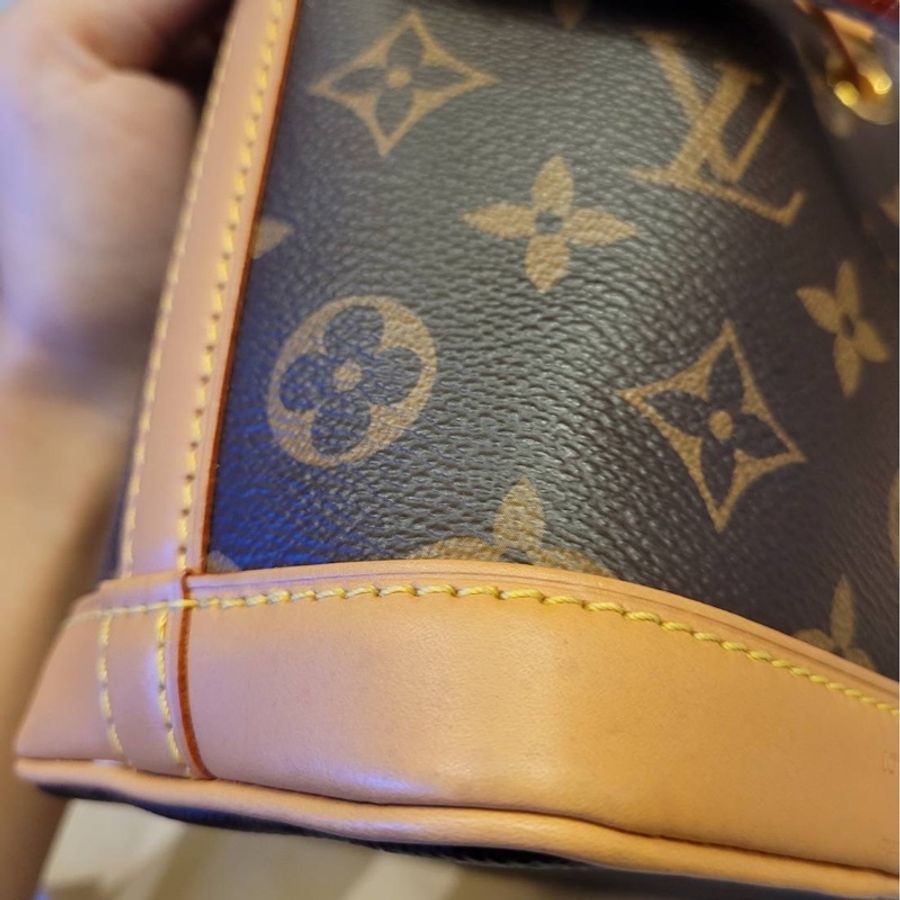 LV 新款noenano 老花 兩用包 芯片款 二手商品-12