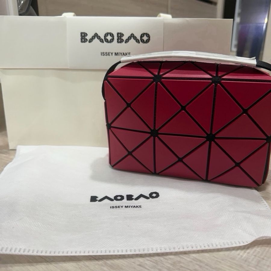 baobao全新邱比特紅色側背包-0