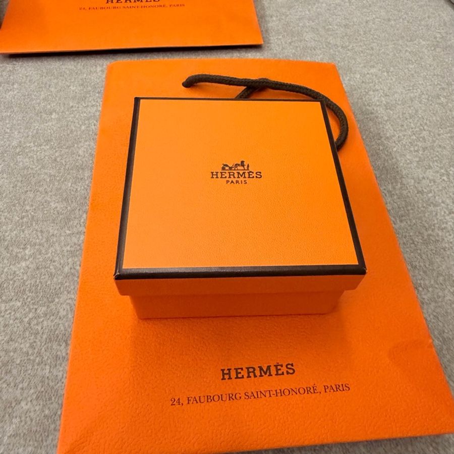 Hermes 寬版凱莉釦手環-9