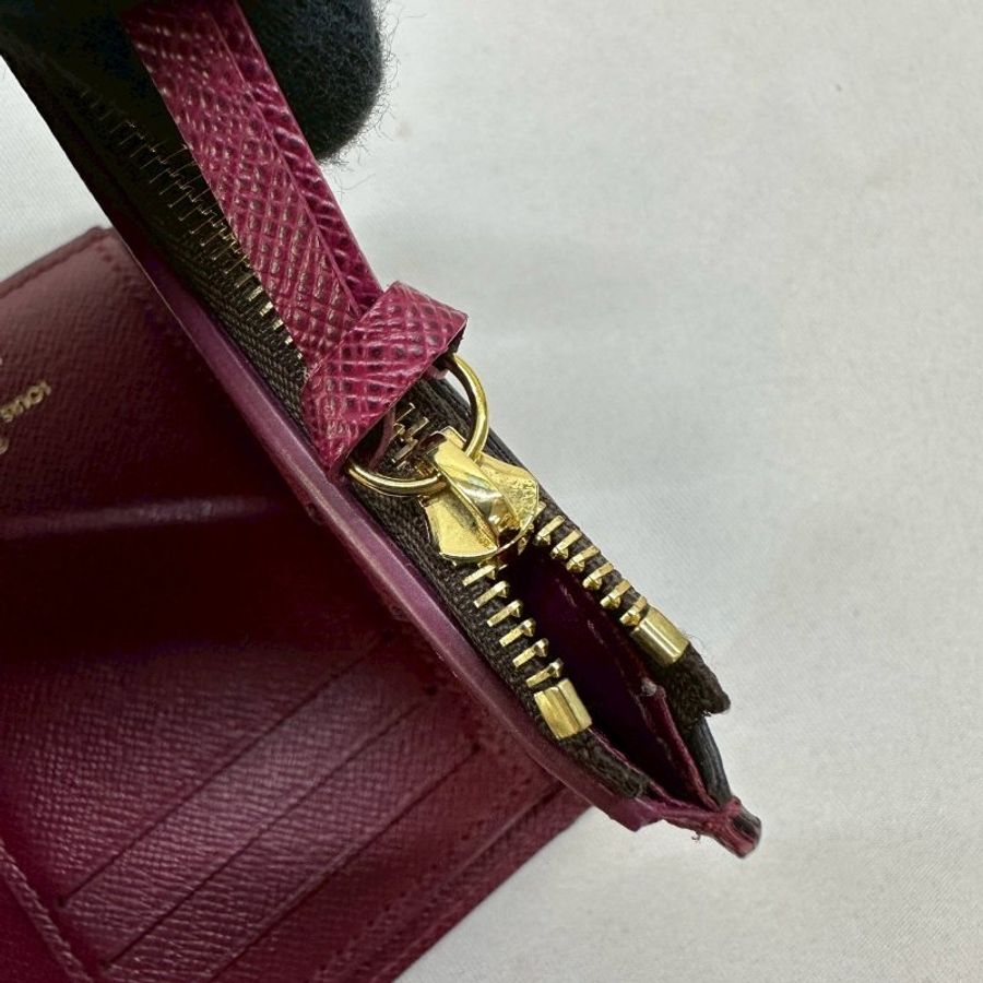 LV 經典老花信封三折短夾-6