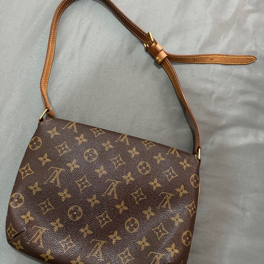 LOUIS VUITTON LV 王妃包 肩背包 信封包 老花-18