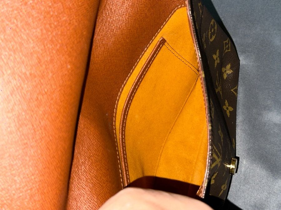 LOUIS VUITTON LV 王妃包 肩背包 信封包 老花-29