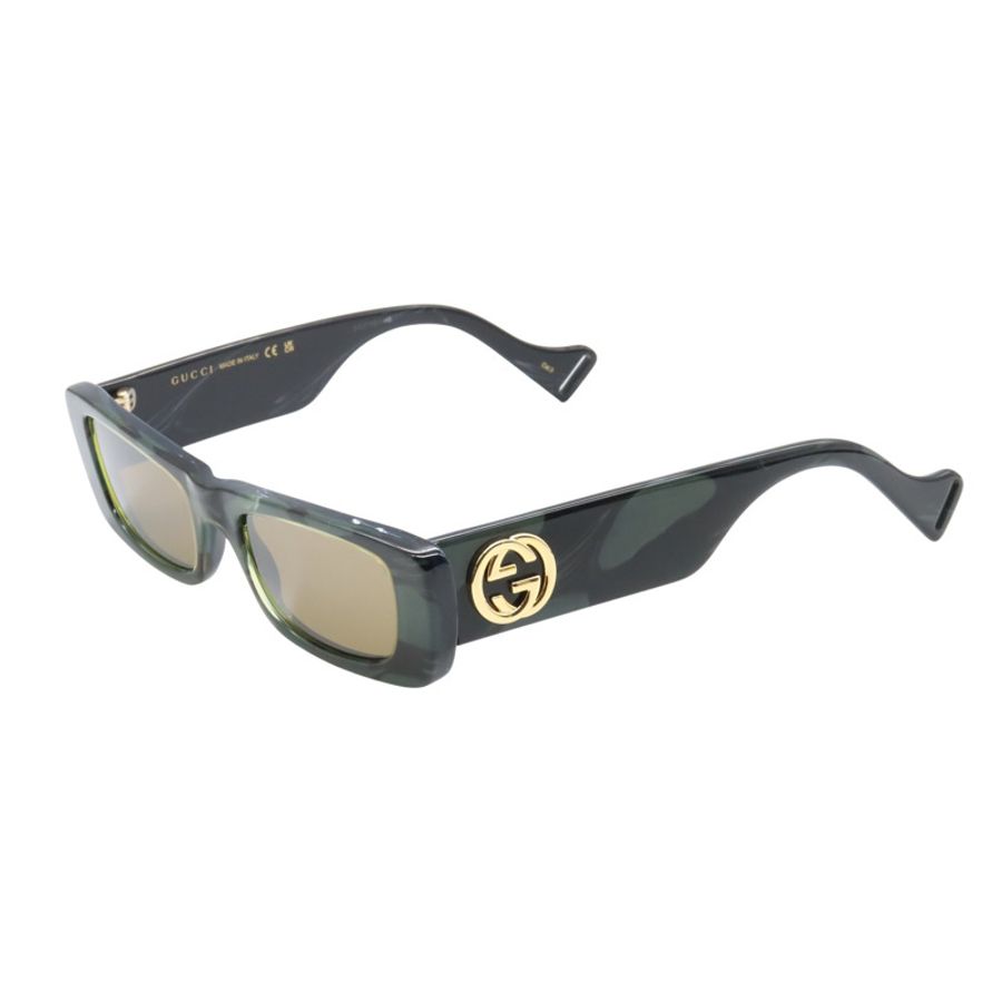 GUCCI 太陽眼鏡 GG0516S-014/INT/SUN 塑膠鎳綠 全新 男女通用-1