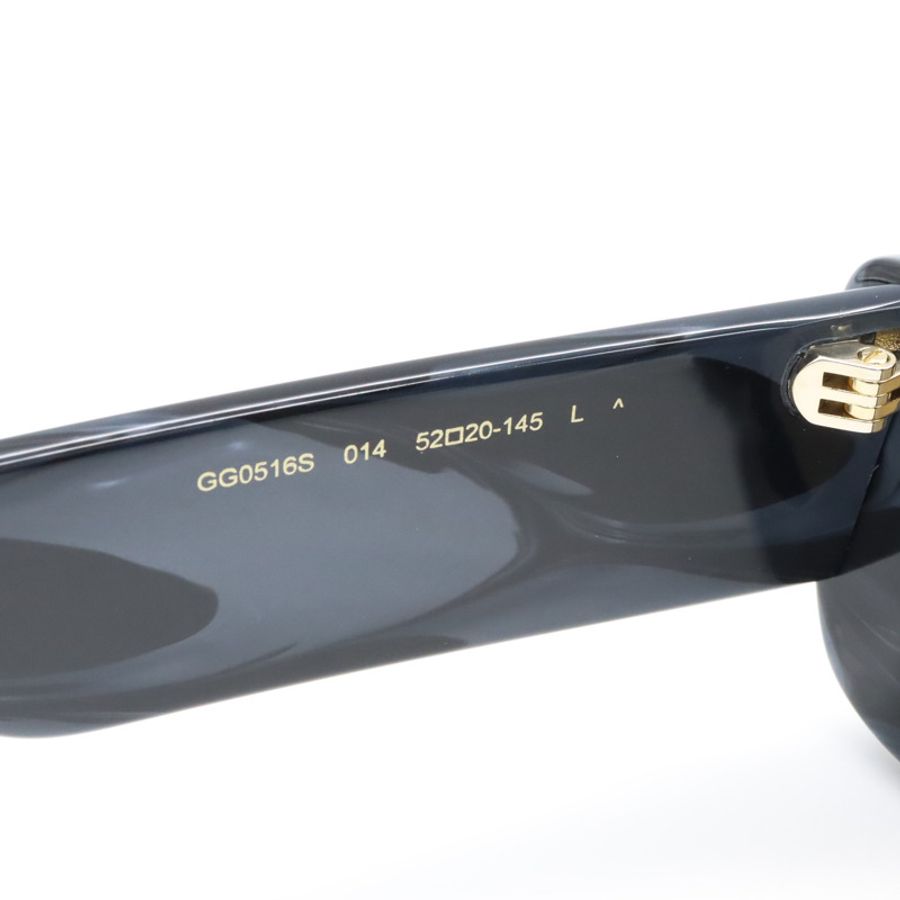 GUCCI 太陽眼鏡 GG0516S-014/INT/SUN 塑膠鎳綠 全新 男女通用-4