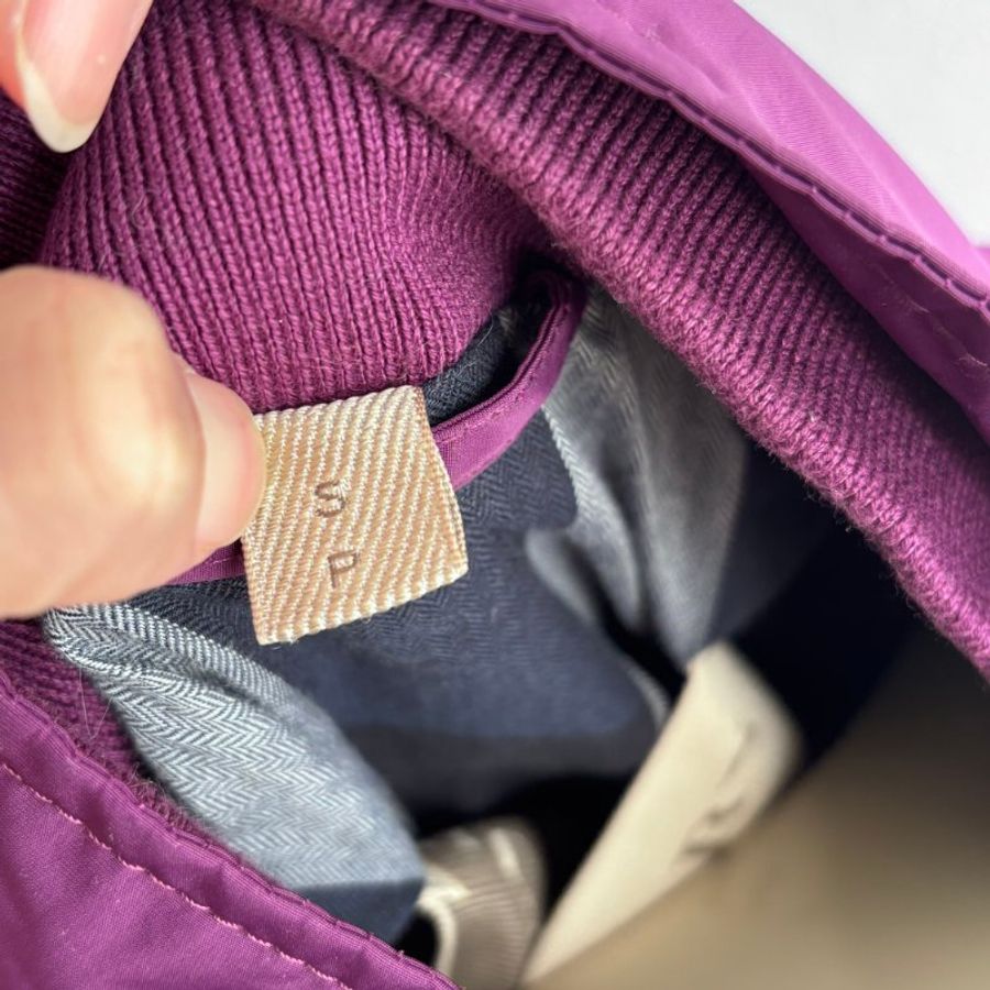 ::BURBERRY:: 紫色立領風衣外套 戶外OUTDOOR 登山外套-23