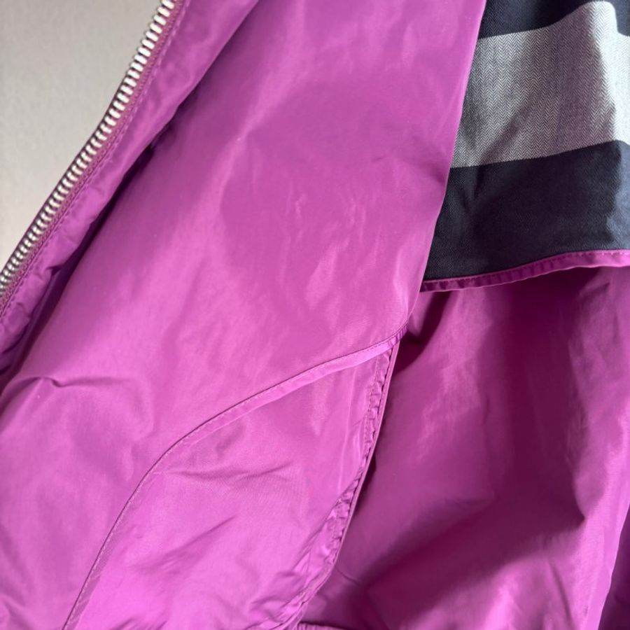 ::BURBERRY:: 紫色立領風衣外套 戶外OUTDOOR 登山外套-30
