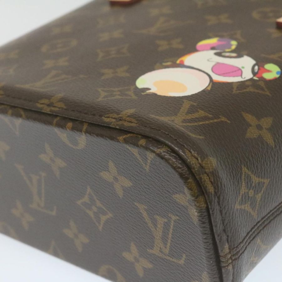 【日本直送】LOUIS VUITTON 字母組合熊貓村上隆 Vavin 小號托特包 M51173Auth26131SAV-13