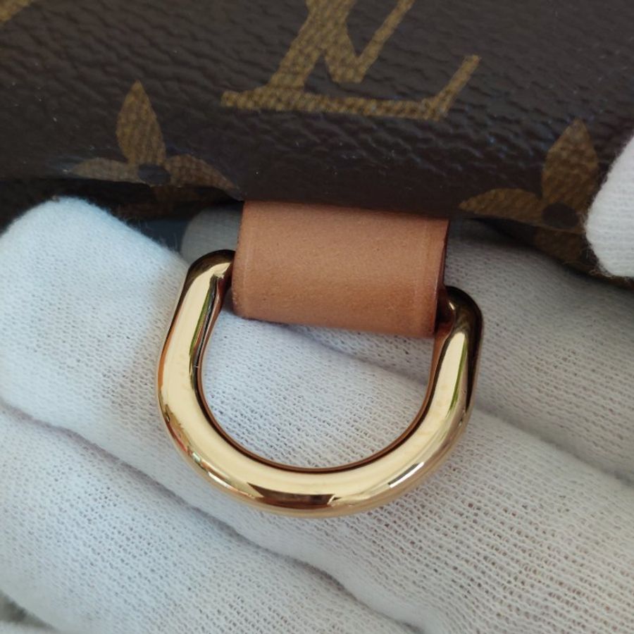 LV M43644 Bumbag🎀現品實拍 🎀 Monogram老花字紋 腰包 斜背包 胸口包-38
