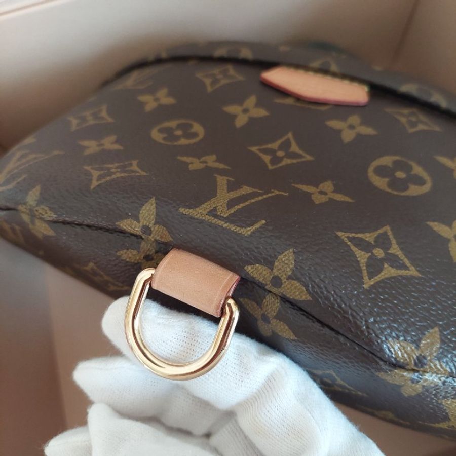 LV M43644 Bumbag🎀現品實拍 🎀 Monogram老花字紋 腰包 斜背包 胸口包-55