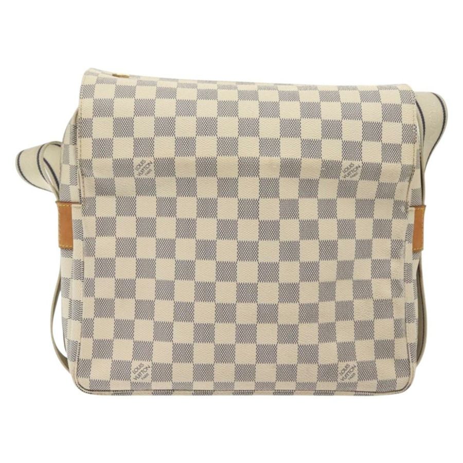 【日本直送】路易威登 Damier Azur Naviglio 單肩包 N51189 LV 正品 138759-1